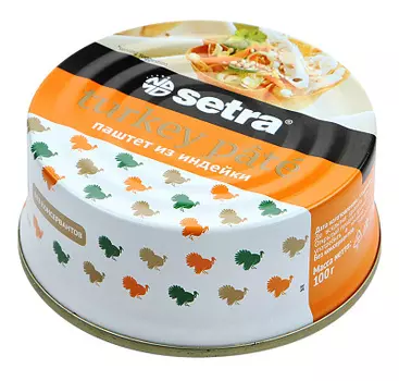 Паштет из индейки SETRA