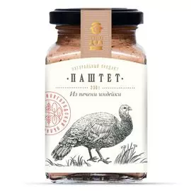 Паштет из печени индейки Медовый дом ферма
