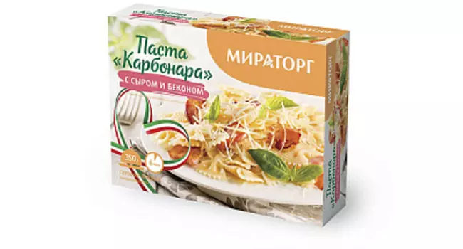 Паста Карбонара сыр/бекон Мираторг