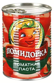 Паста томатная Помидорка 0.38 кг.