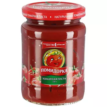 Паста томатная Помидорка 0.25 кг.