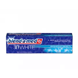 Паста зубная 3D White BLEND-A-MED