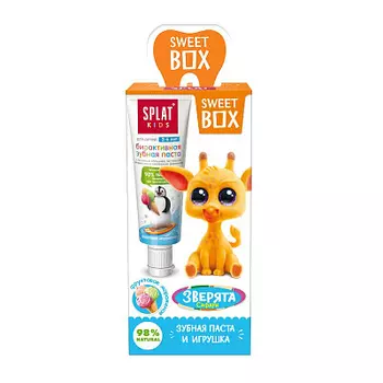 Паста зубная Набор SweetBox Фруктовое мороженое KIDS Splat