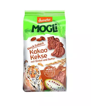 Печенье "Kakao Kekse" сдобное шоколадное Mogli