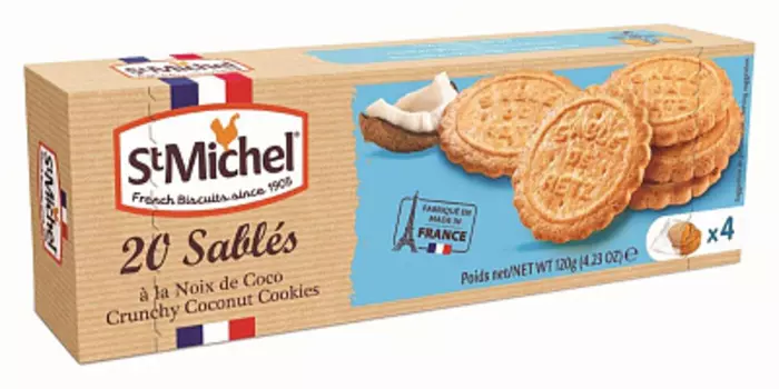 Печенье кокосовое StMichel