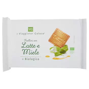 Печенье песочное с медом и молоком Il Viaggiator Goloso