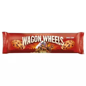 Печенье с кусочками шоколада 136г Wagon Wheels Соединенное Королевство
