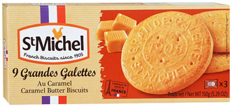 Печенье сливочное Карамельное StMichel
