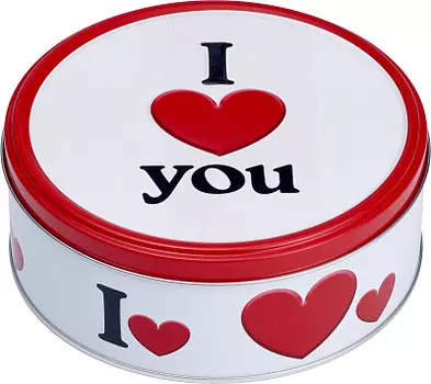 Печенье сливочное Я люблю тебя Jacobsens