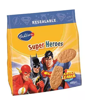 Печенье "Супергерои" для мальчиков Leibniz
