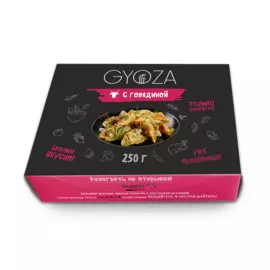 Пельмени с говядиной обжаренные GYOZA VICI