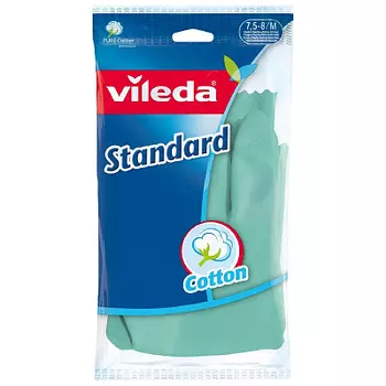 Перчатки Стандард с напыл. р-рS Vileda