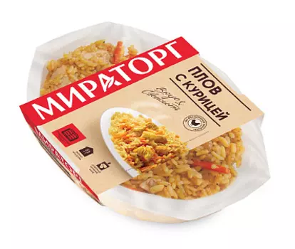Плов с курицей 260г Мираторг