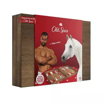 Подарочный набор дезодорант-спрей 150 мл, гель для душа 400 мл Old Spice Captain,