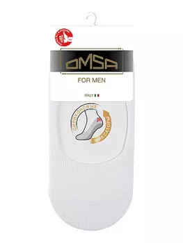 Подследники муж.хлопок OMSA ACTIVE 101 хлопок (подследники) Bianco 45-47