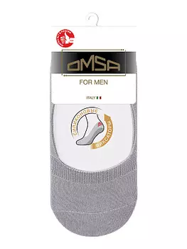 Подследники муж.хлопок OMSA ACTIVE 101 хлопок (подследники) Grigio 45-47
