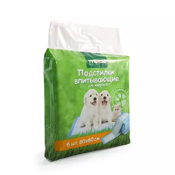 Подстилки впитывающие для туалета 600х600мм Triol