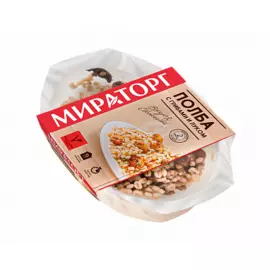 Полба с грибами и луком 260г Мираторг