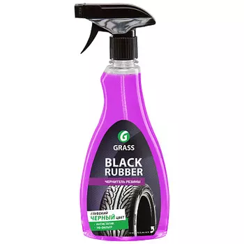 Полироль Black Rubber д/шин 500мл Grass