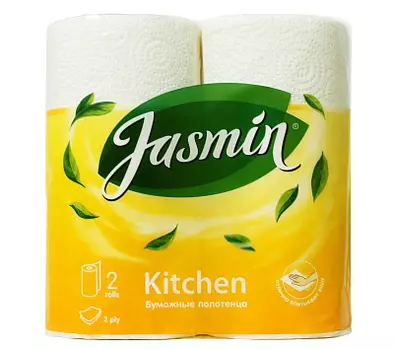 Полотенца бумажные 2 рулона Jasmin