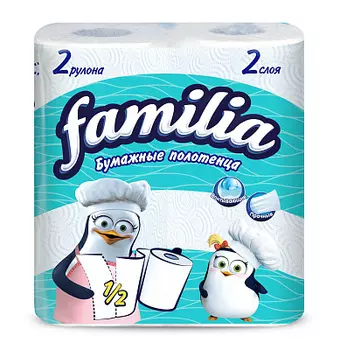 Полотенца бумажные 2 шт. Familia Hayat