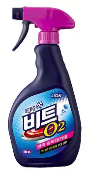 Пятновыводитель кислородный O2 спрей BEAT LION