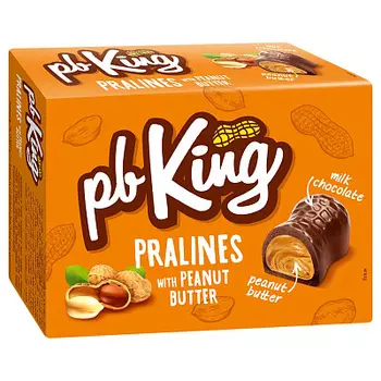 Пралине с арахисовой пастой PB King