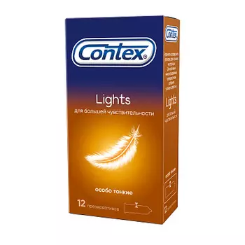 Презервативы CONTEX №12 LIGHTS