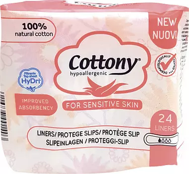 Прокладки гигиенические с крылышками для чувствительной кожи СУПЕР 10 шт Сottony