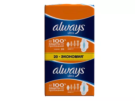 Прокладки гигиенические Ultra Normal Duo 20 шт Always