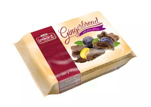 Пряники со сливовой начинкой в шоколаде Lambertz