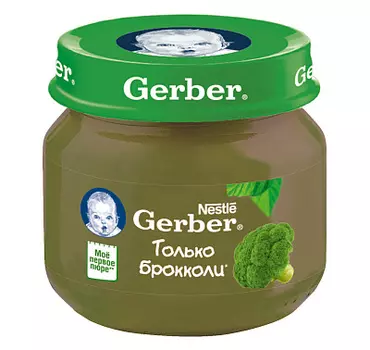 Пюре брокколи Gerber