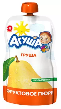 Пюре фруктовое "Агуша" груша