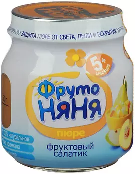 Пюре "ФрутоНяня" из яблок груш и персиков