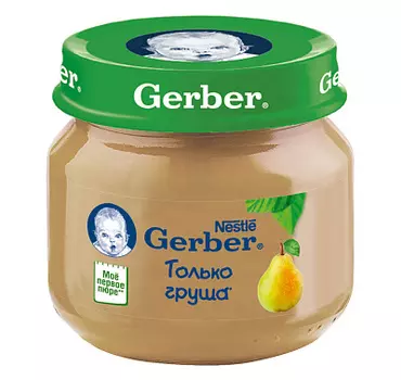 Пюре груши Вильямс Gerber