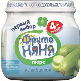 Пюре из кабачков ФрутоНяня