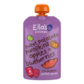 Пюре из сладкого картофеля/тыквы/яблок/черники Ella’s Kitchen