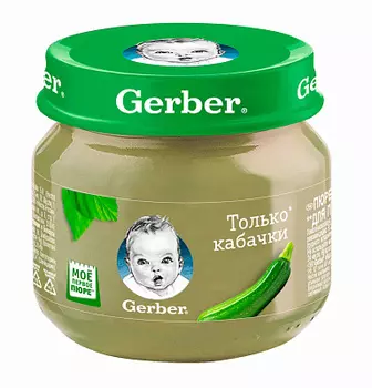 Пюре Кабачок GERBER