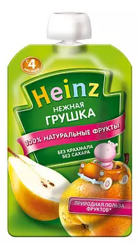 Пюре Нежная грушка пауч Heinz