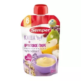 Пюре со злаками Мульти с кашей Semper