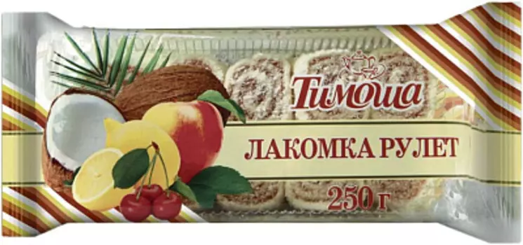 Рахат-лукум Лакомка рулет Тимоша