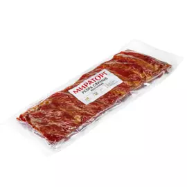 Ребра свиные копченые охлажденные Мираторг ~ 0.7 кг