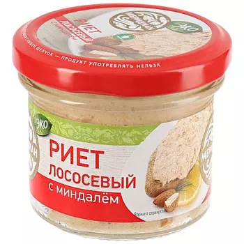 Риет лососевый с миндалем Меридиан