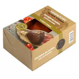 Ростбиф говяжий из рампа для запекания в соусе сальса Black Angus 600г Мираторг