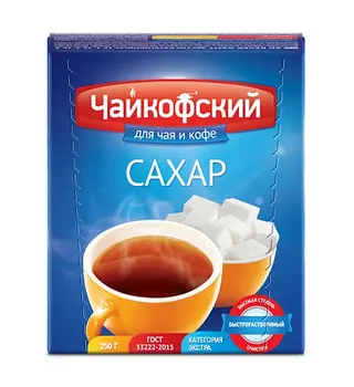 Сахар белый кусковой Экстра Чайкофский