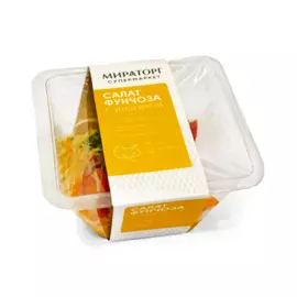 Салат Фунчоза с индейкой