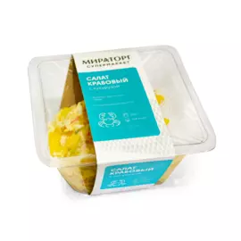 Салат крабовый с кукурузой 0.25 кг.