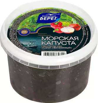 Салат морской капусты Витаминный Балтийский берег