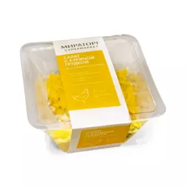 Салат с куриной грудкой и шампиньонами 0.25 кг.