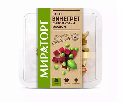 Салат Винегрет с ароматным маслом 190г Мираторг
